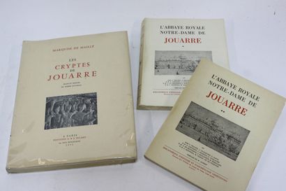 [JOUARRE]. 
MAILLE (Marquise de). Les cryptes...