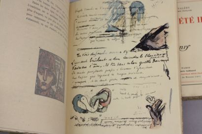 VALERY GIRAUDOUX. 19 volumes. 
VALERY. Discours...