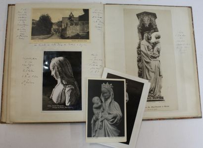 CASATI (Auguste). La vierge de Notre-Dame...