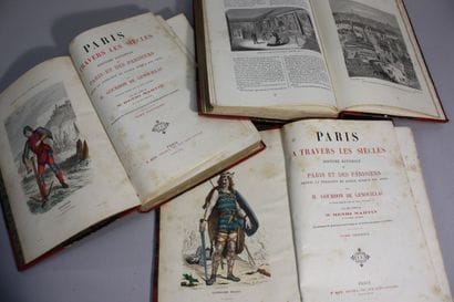 GOURDON DE GENOUILLAC (H.). Paris à travers...