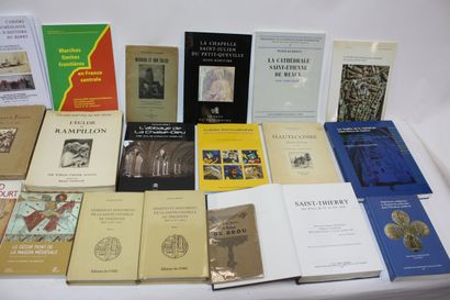 [HISTOIRE DE L’ART]. Environ 30 volumes,...