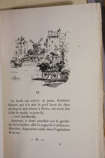 [ILLUSTRES MODERNES. 8 volumes : 
LORRAIN...