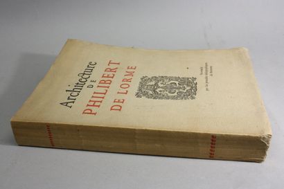NIZET (C.). L’œuvre de Philibert de l’Orme...