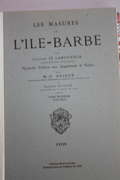 LE LABOUREUR (Claude) GUIGUE (M.-C.). Les...