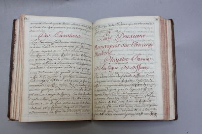 [MANUSCRIT VAUBAN]. Traité de fortification...