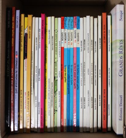 BANDES DESSINEES. 1 Carton. 30 volumes dont...
