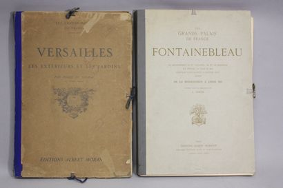 [VERSAILLES FONTAINEBLEAU LOUVRE]. 
NOLHAC...