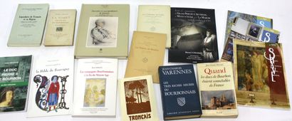 [BOURBONNAIS]. 15 volumes, dont : 
BORDELLE,...