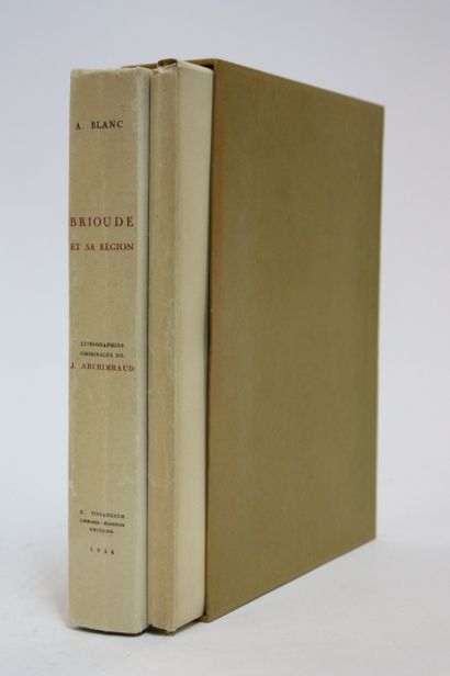 [BRIOUDE HAUTE-LOIRE]. 17 volumes : 
Cahiers...