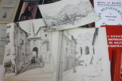 VELAY LE PUY VIERGES NOIRES. 18 volumes ou...