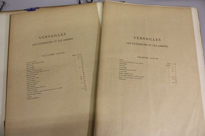 [VERSAILLES FONTAINEBLEAU LOUVRE]. 
NOLHAC...