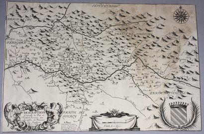 DEZAUCHE. Carte chorographique de la Généralité...