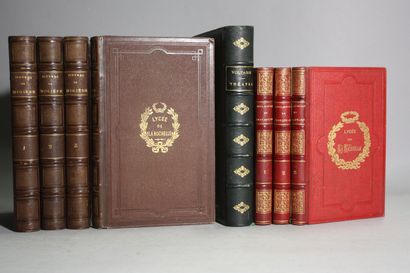 [THEATRE]. 
MOLIERE. Œuvres complètes. P.,...