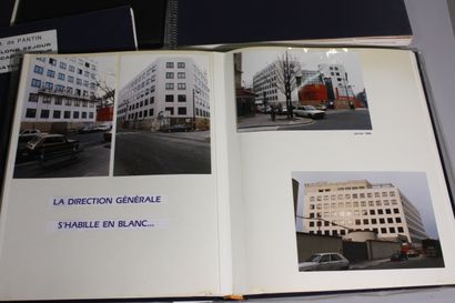 VIGNERON (Valentin). 6 albums photos de projets...