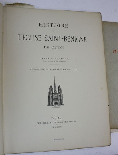 CHOMTON (Abbé). Histoire de l’église Sainte-Bénigne...