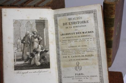 Lot de reliures du XIXe siècle. 11 volumes...