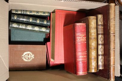 4 cartons de livres divers reliés principalement...