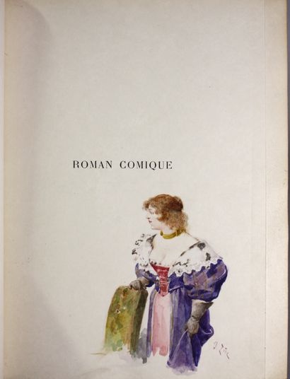SCARRON (Paul) [ZIER (Edouard)]. Le Roman...