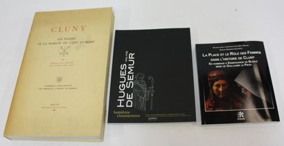 [CLUNY]. 3 volumes : 
CONANT (K. J.). Cluny...