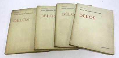 [DELOS]. Exploration archéologique de Délos...