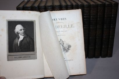 DELILLE. Works of J. Delille. New edition.
P.,...