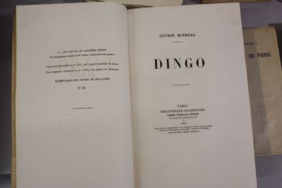 Littérature. Varia. 10 volumes, dont : GAVARNI...