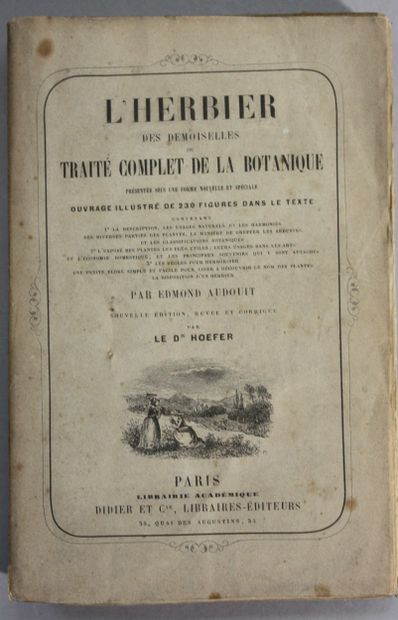 AUDOUIT (Edmond). L'herbier des demoiselles...