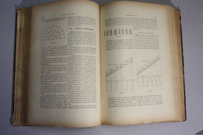 OSLET (Gustave). Traité de charpente en bois.
Paris,...