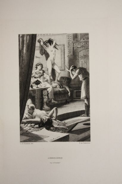 [ILLUSTRES MODERNES. 8 volumes : 
LORRAIN...