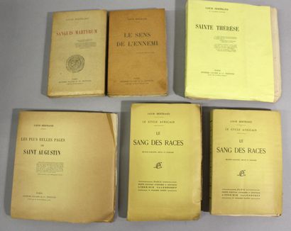 BERTRAND (Louis). 5 volumes : 
Sanguis Martyrum....