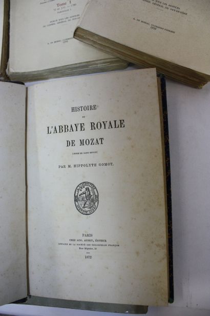 [AUVERGNE]. 8 volumes.
Recueil des actes...