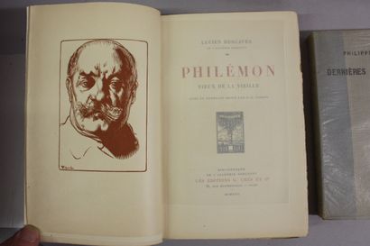 Littérature. Varia. 10 volumes, dont : GAVARNI...