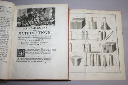 BELIDOR. Nouveau cours de mathématique a...