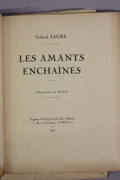 [ILLUSTRES MODERNES. 8 volumes : 
LORRAIN...
