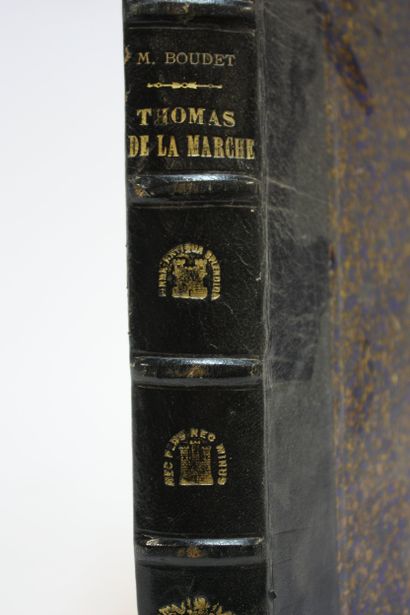 BOUDET (Marcellin). Thomas de La Marche,...