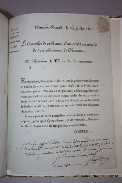 POIDEBARD (W.). Notice sur Monsieur de Saint-Fonds...