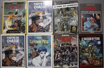 BILAL. 8 volumes : 
Crux universalis Partie...