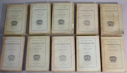 VIOLLET-LE-DUC (Eugène). Dictionnaire raisonné...