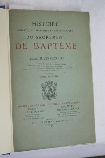 VARIA. 7 volumes reliés
Saint Germain d’Auxerre...