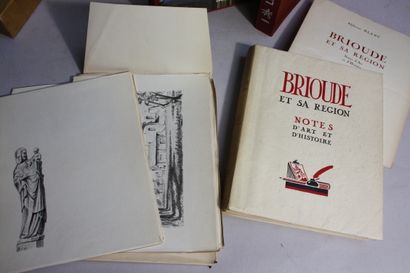 BLANC (Alphonse). Brioude et sa région. Notes...
