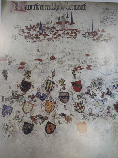 BOOS (Emmanuel de). L'armorial d'Auvergne,...