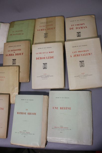 THARAUD (Jérôme and Jean). 18 paperback volumes...