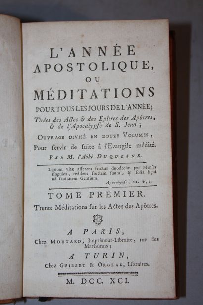 [BINDINGS]. Lot of 18th and 19th century...