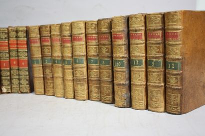 [BINDINGS]. Lot of 18th and 19th century...