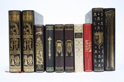 EDITIONS JEAN DE BONNOT. 10 volumes in-8...