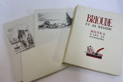 [BRIOUDE HAUTE-LOIRE]. 17 volumes : 
Cahiers...