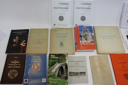[BRIOUDE HAUTE-LOIRE]. 17 volumes : 
Cahiers...