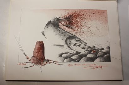 GAIDY (Charles). Les Ephémères. Les mouches...