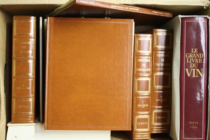 VARIA. 6 cartons de livres divers modernes,...
