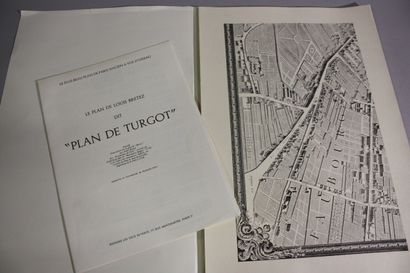 BRETEZ (Louis). Plan de Paris de Louis Bretez,...